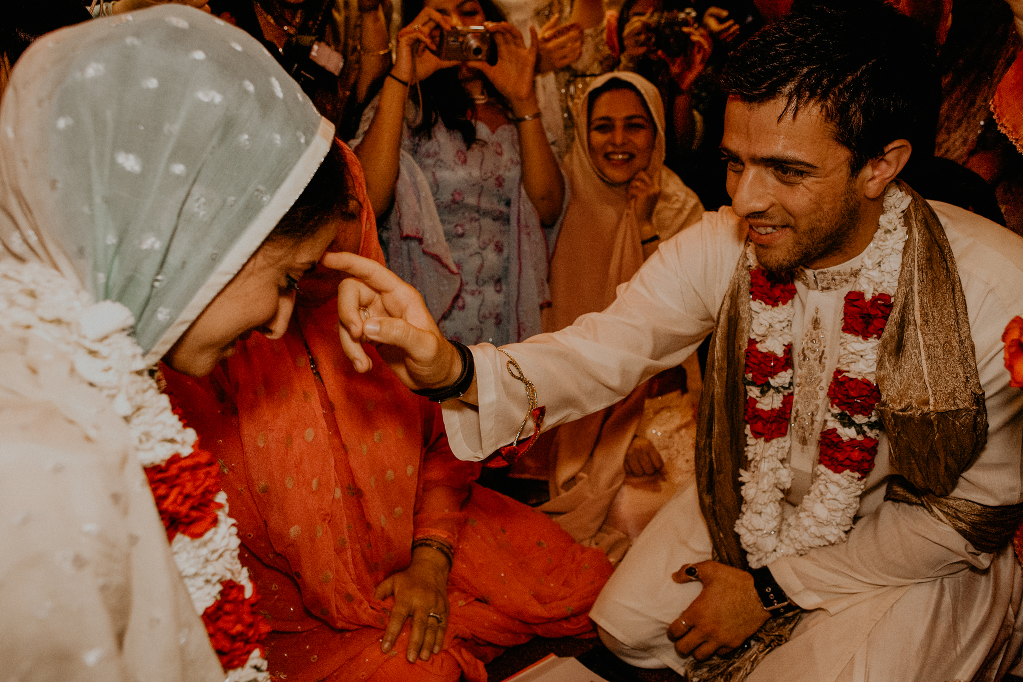 Nikah wedding ceremony MN Indian wedding photographer